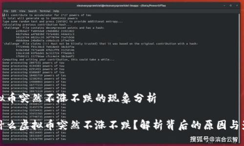 虚拟币突然不涨不跌的现象分析
为什么虚拟币突然不涨不跌?解析背后的原因与影响