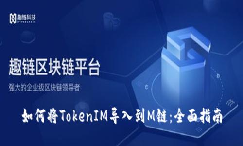 如何将TokenIM导入到M链:全面指南