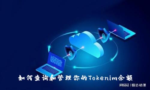 如何查询和管理你的Tokenim余额